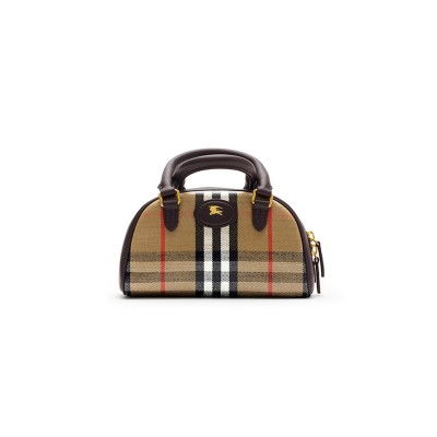 BURBERRY MINI HIGHLANDS BOWLING BAG 81152811 (19.5*12*9cm)